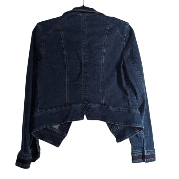 White House Denim Blue Women's Jacket - Picture 5 of 6